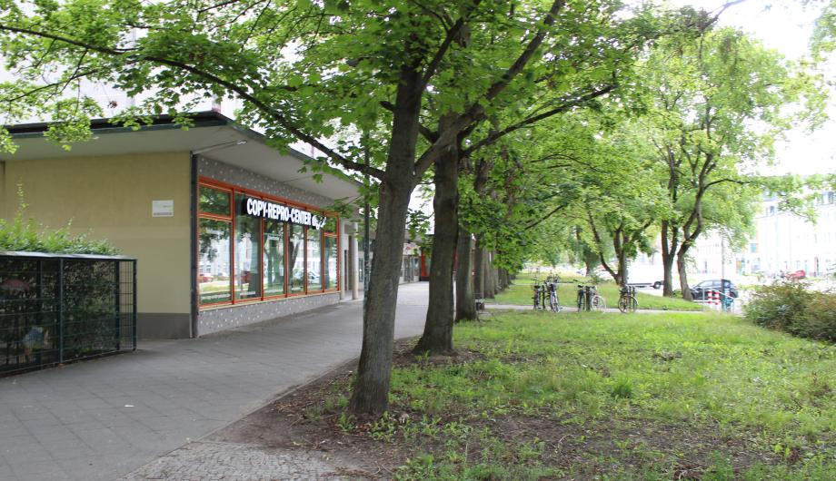 Ladenpassage am früheren Stadtkanal, Straße am Kanal 2025 Ladenpassage am früheren Stadtkanal, Straße am Kanal 2025