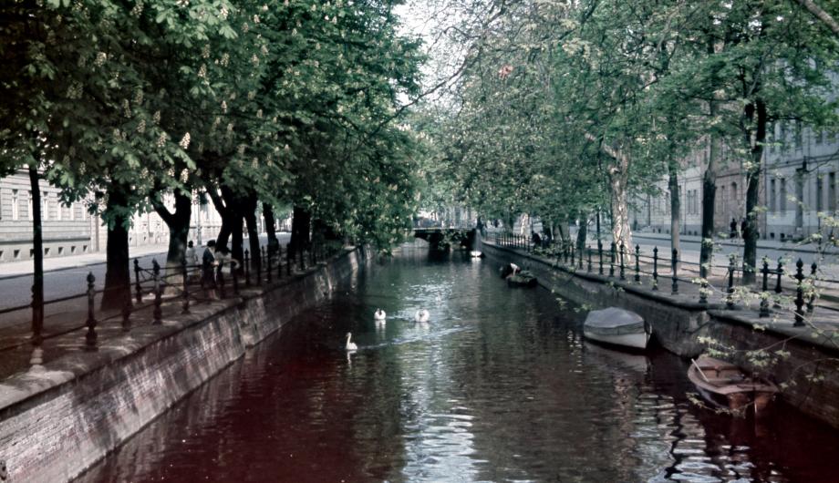 Die Potsdamer Gracht. Stadtkanal in der Yorkstraße 1938
