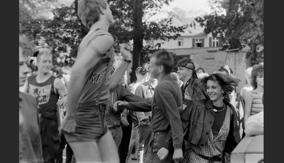Foto vom Konzert im Lindenpark 1990
