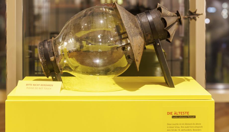Älteste Lampe in der Sammlung des Potsdam Museum