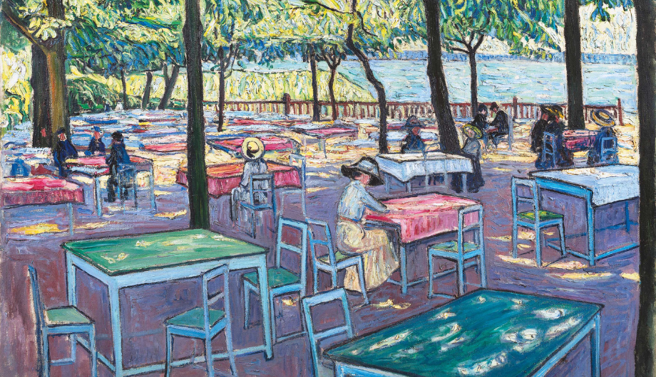 Theo von Brockhusen, Ausflugslokal (Baumgartenbrück), um 1910