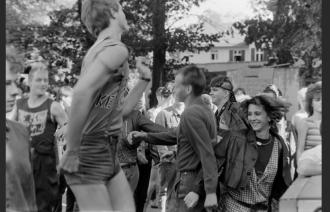 Foto vom Konzert im Lindenpark 1990
