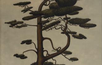 Heinrich Basedow d. J., Landschaft mit Kiefer, © Potsdam Museum – Forum für Kunst und Geschichte,