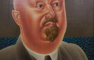 Heinrich Basedow d. J. Porträt des Husumer Arztes Dr. med. Petersen,