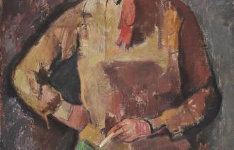 Ilse Fischer, Mädchen mit Reitgerte,