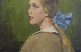 Fritz Schulze-Blank, Porträt Daisy d' Ora,