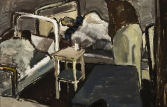 Frank Gottsmann, Pflegezimmer, © VG Bild-Kunst, Bonn 2021,