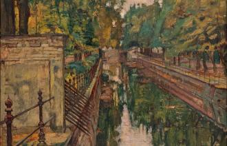 Hans Klohss, Der Kanal in Potsdam an der Breiten Brücke, © Potsdam Museum – Forum für Kunst und Geschichte,