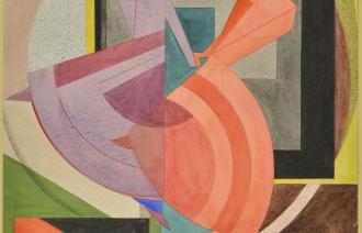 Magda Langenstraß-Uhlig Der Tanz, um 1930, Hohhaus-Museum Lauterbach e. V. © VG Bild-Kunst, Bonn 2015,