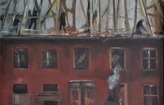 Barbara Raetsch, Baustelle im Holländerviertel,