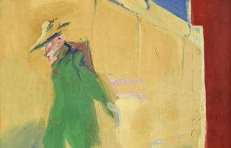 Rainer Fetting, Van Gogh an Mauer, 1979, Kunstsammlung Jutta und Manfred Heinrich, Maulbronn,