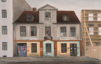 Alfred Schmidt, Besetztes Haus, © Potsdam Museum – Forum für Kunst und Geschichte,