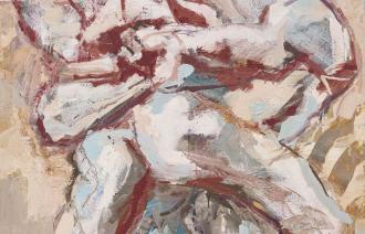 Stefan Velten, Ringende, 1988 © Potsdam Museum,