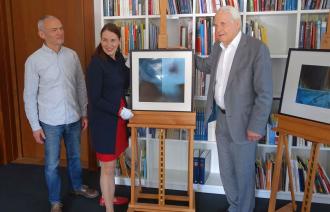 Thomas Kumlehn, Dr. Jutta Götzmann und Hans-Joachim Rose,