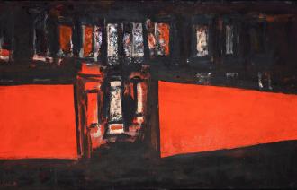 Barbara Raetsch, Bauzaun V, © VG Bild-Kunst, Bonn 2021,