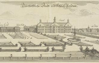 Samuel Blesendorff, Stadt und Schloss Potsdam,