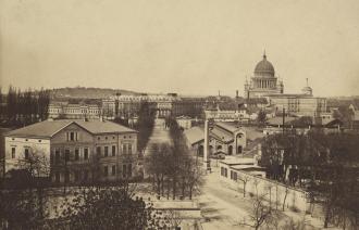 Blick auf das Leipziger Dreieck, um 1880 © Potsdam Museum,
