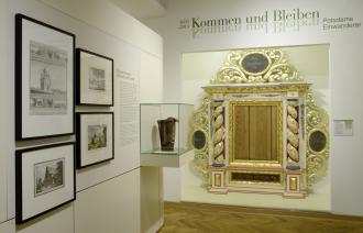 Aufsatz des Golmer Altars, 1718,