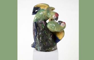 Emil Pottner, Soldatenaras sich neckend, 1911, Foto: Lea Gryze