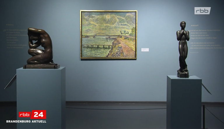 Screenshot des rrb Beitrags zur Brockhusen-Ausstellung