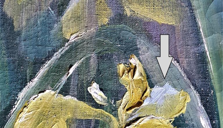 Schritte der Restaurierung,