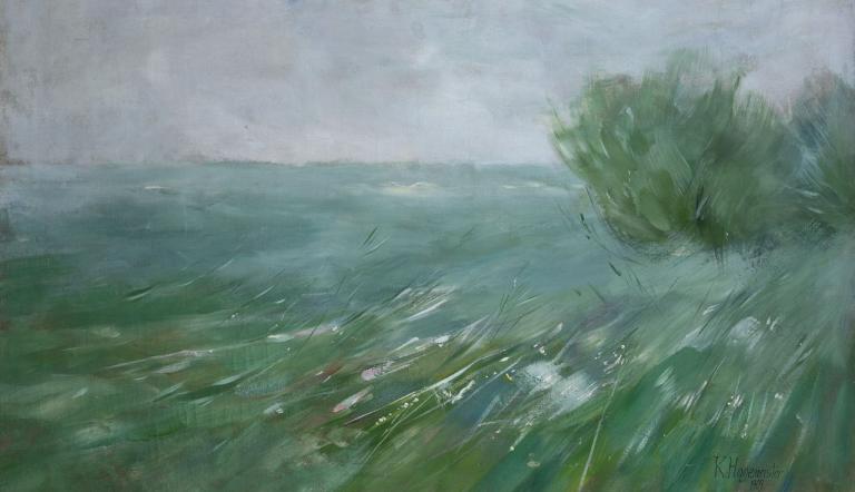 Karl Hagemeister, Morgen am Meer, 1909, Potsdam Museum, Karl Hagemeister, Morgen am Meer, 1909, Potsdam Museum,