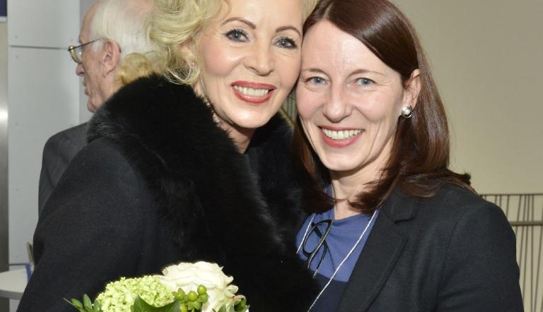 Fotografin Monika Schulz-Fieguth und Dr. Jutta Götzmann © Potsdam Museum,