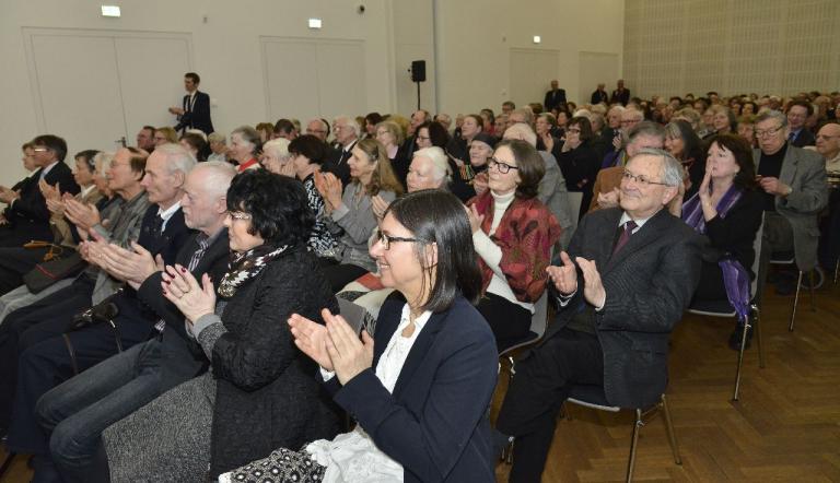 Besucherinnen und Besucher der Festveranstaltung © Potsdam Museum,