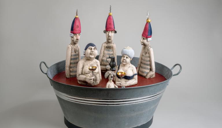 Rainer Sperl, Der König geht baden oder die Taufe von F II.,