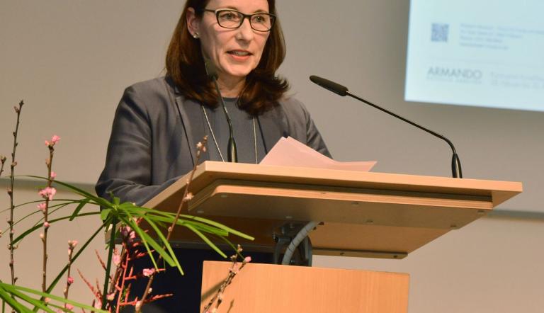 Eröffnungsrede von Dr. Jutta Götzmann, Direktorin des Potsdam Museums © Potsdam Museum,