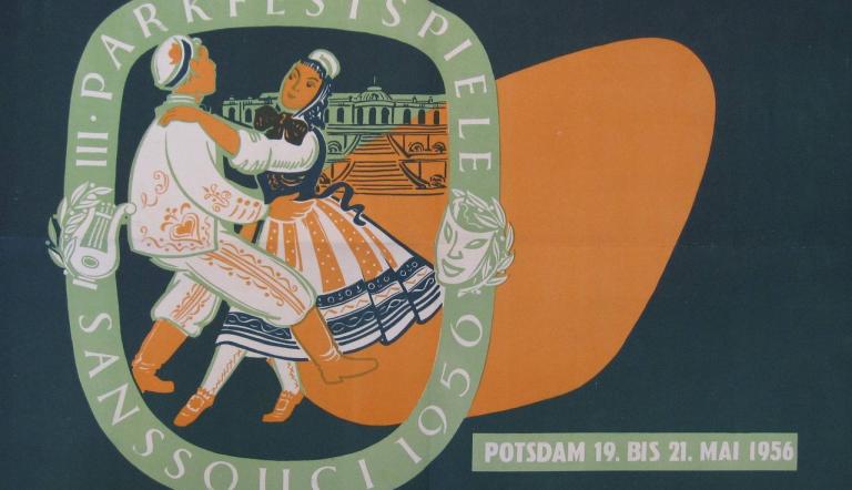 Plakat aus der Sammlung © Potsdam Museum; Plakat aus der Sammlung © Potsdam Museum;