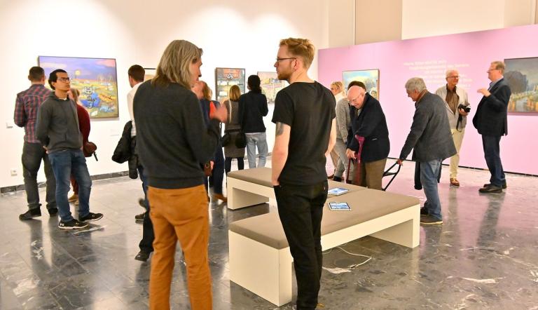 Einblick Sonderausstellung PETER ROHN,