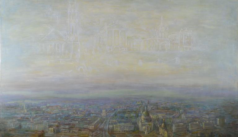 Wolfram Baumgarten, Potsdam.Vision, 1982, Ausschnitt,
