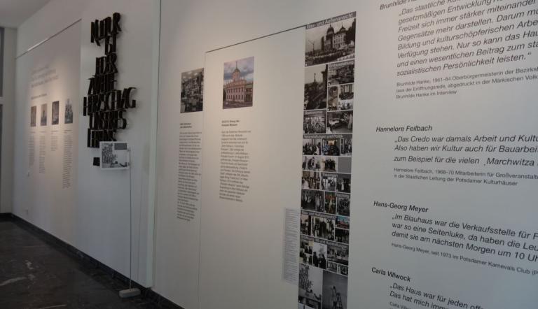 Einblick in die Ausstellung © Potsdam Museum,