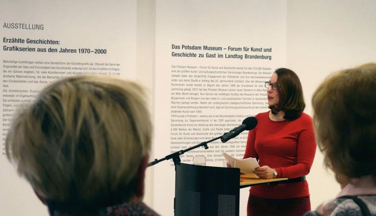 Direktorin des Potsdam Museums, Dr. Jutta Götzmann © Potsdam Museum,