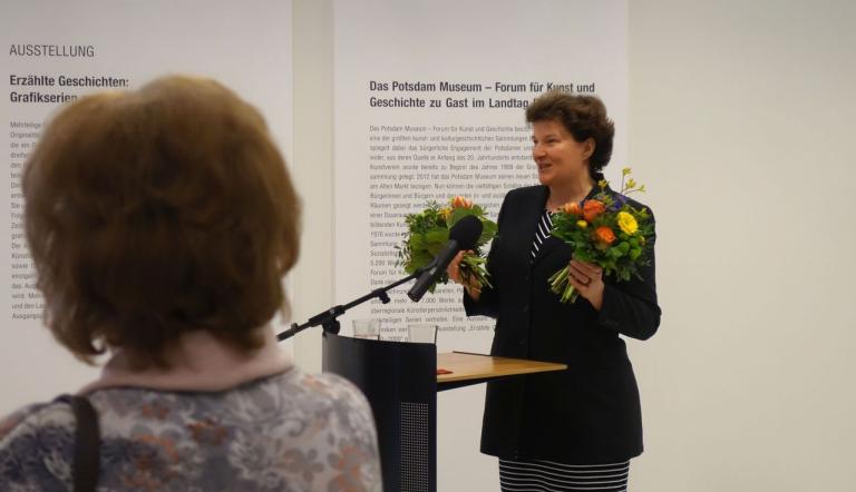 Parlamentspräsidentin Britta Stark, © Potsdam Museum,
