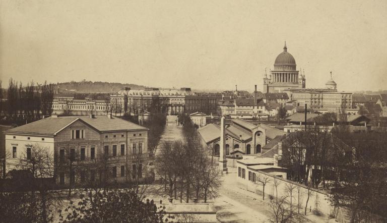 Blick auf das Leipziger Dreieck, um 1880 © Potsdam Museum,