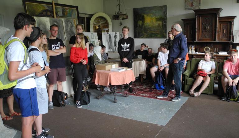 Im Atelier,