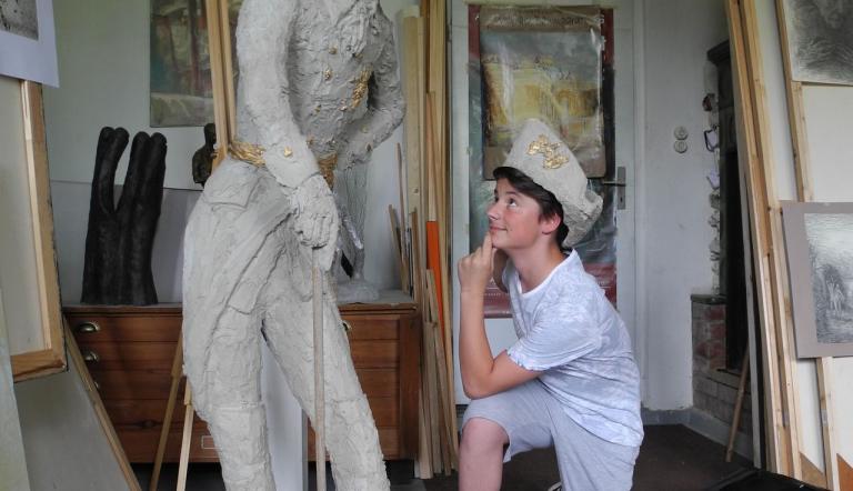 Im Atelier,