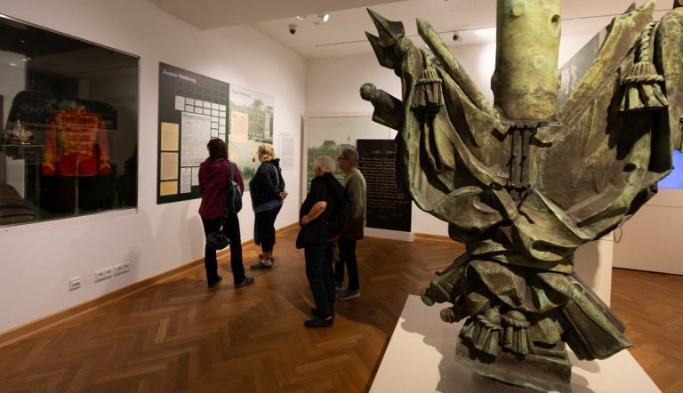Ausstellungsraum in der stadtgeschichtlichen Ausstellung