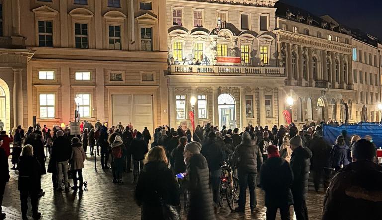 Potsdamer Adventsturmblasen, Foto: Frank Braun, Lizenz: Frank Braun