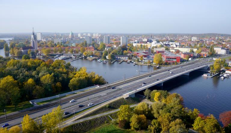Bw 35 Luftbild, Foto:  Verkehrs- und Ingenieurbau Consult GmbH, Lizenz: PM