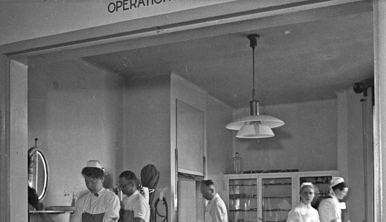 Städtische Krankenhaus Operationssaal Mai 1937, Foto: Lichtbildstelle Potsdam, Lizenz: PM