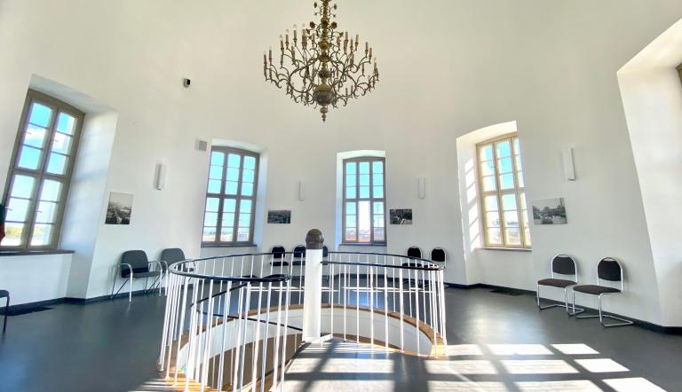 Oben im Turm, Foto: Krackher, Lizenz: Potsdam Museum