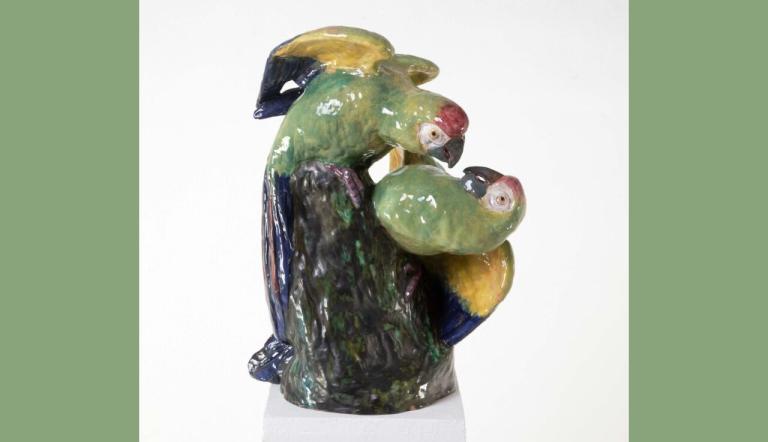 Emil Pottner, Soldatenaras sich neckend, 1911, Foto: Lea Gryze